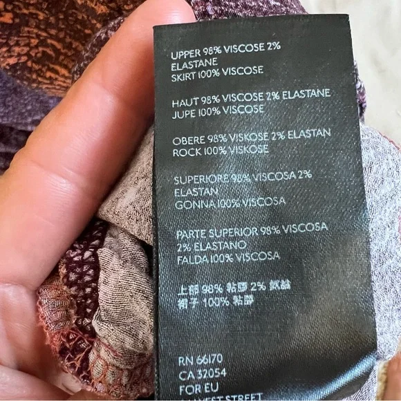 ANTHROPOLOGIE Colima Maxi Tiered Dress - Picture 7 of 12